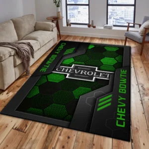 Chevy bowtie Rug, Living Room Carpet For Chevy bowtie Fan CAR182031525016 - Green