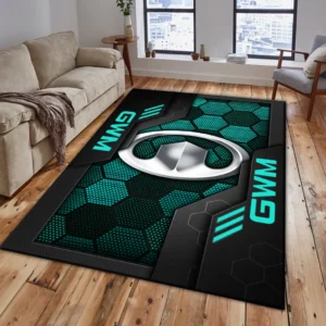 GWM Rug, Living Room Carpet For GWM Fan CAR182031525017 - Cyan