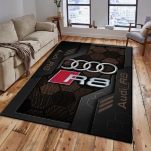 Audi R8 Rug, Living Room Carpet For Audi R8 Fan CAR182031525019 - Brown