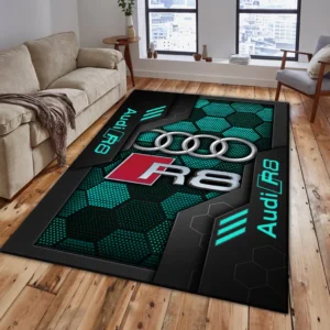 Audi R8 Rug, Living Room Carpet For Audi R8 Fan CAR182031525019 - Cyan
