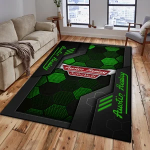 Austin Healey Rug, Living Room Carpet For Austin Healey Fan CAR182031525020 - Green