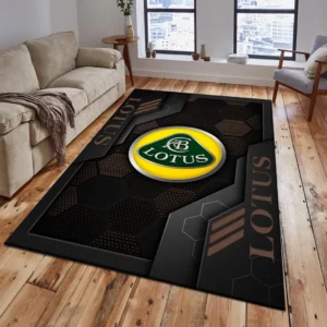 Lotus Car Rug, Living Room Carpet For Lotus Car Fan CAR182031525021 - Brown