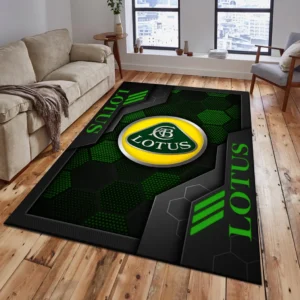 Lotus Car Rug, Living Room Carpet For Lotus Car Fan CAR182031525021 - Green