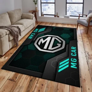 MG Rug, Living Room Carpet For MG Fan CAR182031525022 - Cyan