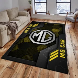 MG Rug, Living Room Carpet For MG Fan CAR182031525022 - Yellow