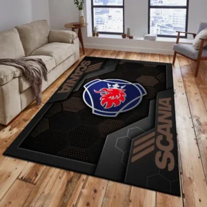 Scania Rug, Living Room Carpet For Scania Fan CAR182031525025 - Brown