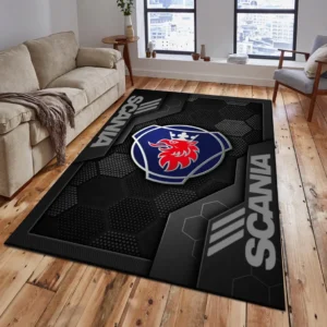 Scania Rug, Living Room Carpet For Scania Fan CAR182031525025 - Gray