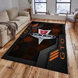 Pontiac GTO Rug, Living Room Carpet For Pontiac GTO Fan CAR182031525026 - Orange
