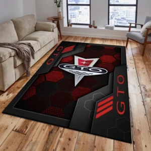 Pontiac GTO Rug, Living Room Carpet For Pontiac GTO Fan CAR182031525026 - Red
