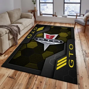 Pontiac GTO Rug, Living Room Carpet For Pontiac GTO Fan CAR182031525026 - Yellow