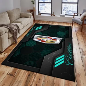Cadillac Rug, Living Room Carpet For Cadillac Fan CAR182031525027 - Cyan
