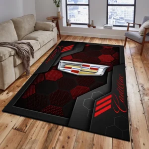 Cadillac Rug, Living Room Carpet For Cadillac Fan CAR182031525027 - Red