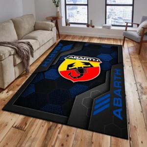 Abarth Rug, Living Room Carpet For Abarth Fan CAR182031525028 - Blue