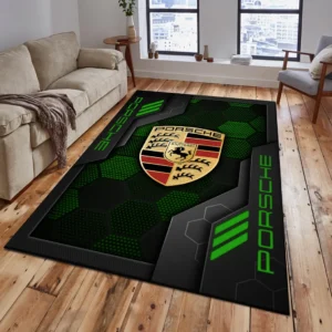 Porsche Rug, Living Room Carpet For Porsche Fan CAR182031525030 - Green