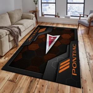 Pontiac Rug, Living Room Carpet For Pontiac Fan CAR182031525031 - Orange