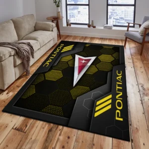 Pontiac Rug, Living Room Carpet For Pontiac Fan CAR182031525031 - Yellow