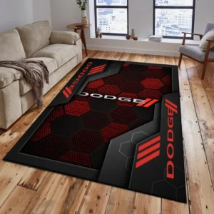 Dodge Rug, Living Room Carpet For Dodge Fan CAR182031525032 - Red