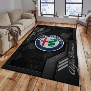 Alfa Romeo Rug, Living Room Carpet For Alfa Romeo Fan CAR182031525033 - Gray