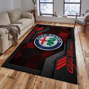 Alfa Romeo Rug, Living Room Carpet For Alfa Romeo Fan CAR182031525033 - Red