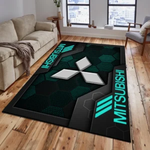 Mitsubishi Rug, Living Room Carpet For Mitsubishi Fan CAR182031525036 - Cyan