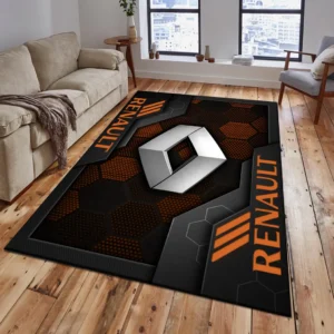 Renault Rug, Living Room Carpet For Renault Fan CAR182031525039 - Orange