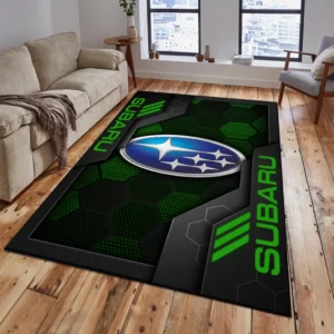 Subaru Rug, Living Room Carpet For Subaru Fan CAR182031525043 - Green