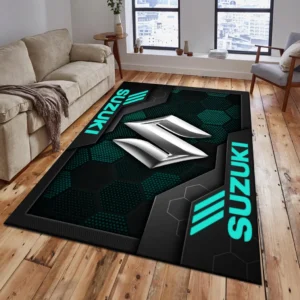 Suzuki Rug, Living Room Carpet For Suzuki Fan CAR182031525044 - Cyan