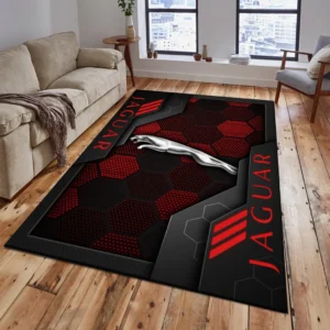 Jaguar Rug, Living Room Carpet For Jaguar Fan CAR182031525045 - Red
