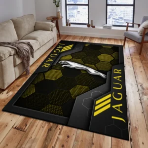 Jaguar Rug, Living Room Carpet For Jaguar Fan CAR182031525045 - Yellow