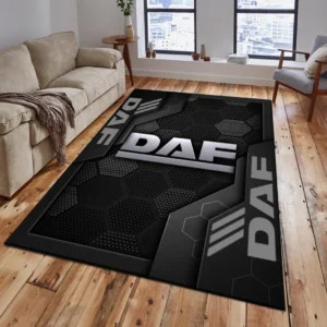 DAF Rug, Living Room Carpet For DAF Fan CAR182031525050 - Gray