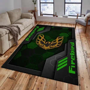 Firebird Pontiac Rug, Living Room Carpet For Firebird Pontiac Fan CAR182031525051 - Green