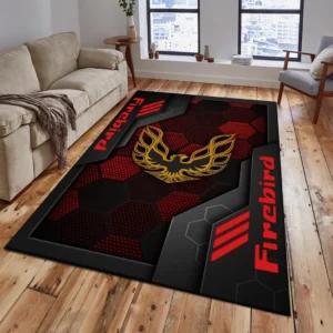 Firebird Pontiac Rug, Living Room Carpet For Firebird Pontiac Fan CAR182031525051 - Red