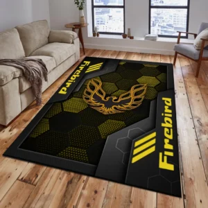 Firebird Pontiac Rug, Living Room Carpet For Firebird Pontiac Fan CAR182031525051 - Yellow