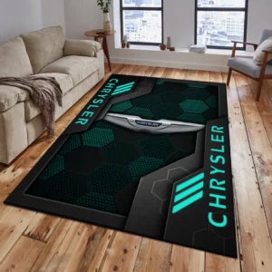 Chrysler Rug, Living Room Carpet For Chrysler Fan CAR182031525053 - Cyan