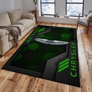 Chrysler Rug, Living Room Carpet For Chrysler Fan CAR182031525053 - Green
