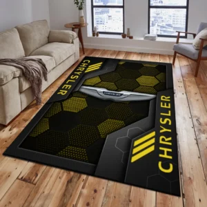 Chrysler Rug, Living Room Carpet For Chrysler Fan CAR182031525053 - Yellow