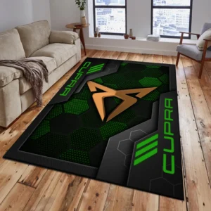 Cupra Rug, Living Room Carpet For Cupra Fan CAR182031525054 - Green