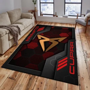Cupra Rug, Living Room Carpet For Cupra Fan CAR182031525054 - Red