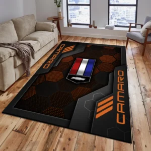 Chevrolet Camaro Rug, Living Room Carpet For Chevrolet Camaro Fan CAR182031525055 - Orange