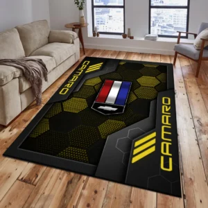 Chevrolet Camaro Rug, Living Room Carpet For Chevrolet Camaro Fan CAR182031525055 - Yellow