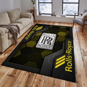 Rolls Royce Rug, Living Room Carpet For Rolls Royce Fan CAR182031525056 - Yellow