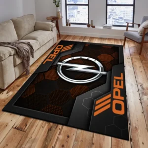 Opel Rug, Living Room Carpet For Opel Fan CAR182031525059 - Orange