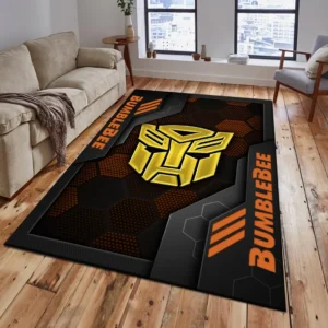 Bumblebee Rug, Living Room Carpet For Bumblebee Fan CAR182031525060 - Orange