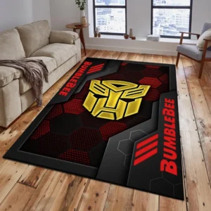 Bumblebee Rug, Living Room Carpet For Bumblebee Fan CAR182031525060 - Red