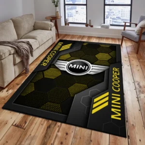 Mini cooper Rug, Living Room Carpet For Mini cooper Fan CAR182031525061 - Yellow