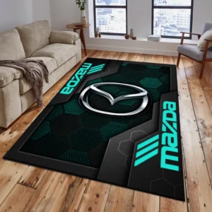 Mazda Rug, Living Room Carpet For Mazda Fan CAR182031525062 - Cyan