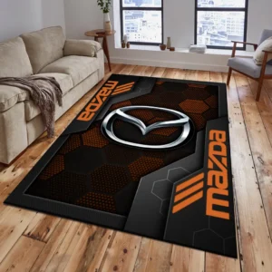 Mazda Rug, Living Room Carpet For Mazda Fan CAR182031525062 - Orange