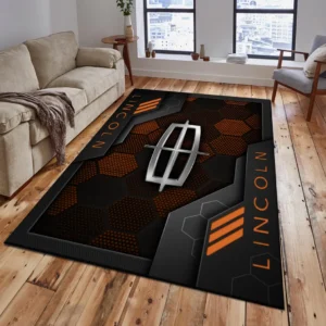 Lincoln Rug, Living Room Carpet For Lincoln Fan CAR182031525063 - Orange
