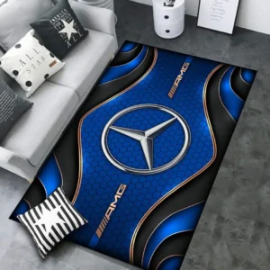 AMG Rug Carpet For Home Decor, Gift For AMG Lovers CAR189032125556 - Blue