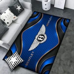 Bentley Rug Carpet For Home Decor, Gift For Bentley Lovers CAR189032125557 - Blue